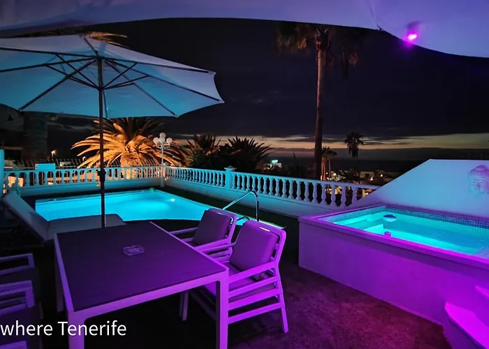 Sunset - Private Pool And Jacuzzi With Oceanview Costa Adeje (Tenerife)