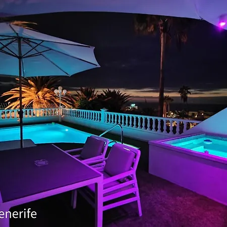 Sunset - Private Pool And Jacuzzi With Oceanview Costa Adeje (Tenerife)