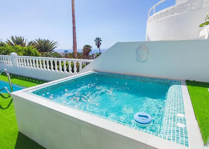Sunset - Private Pool And Jacuzzi With Oceanview * Costa Adeje (Tenerife)