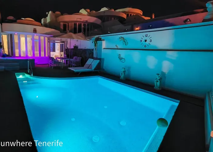 Sunset - Private Pool And Jacuzzi With Oceanview * Costa Adeje (Tenerife)